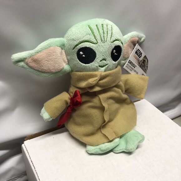 Star Wars Mandalorian Grogu Baby Yoda Plush Stuffed Animal Toy 7" NEW w/ Tag - Picture 3 of 14